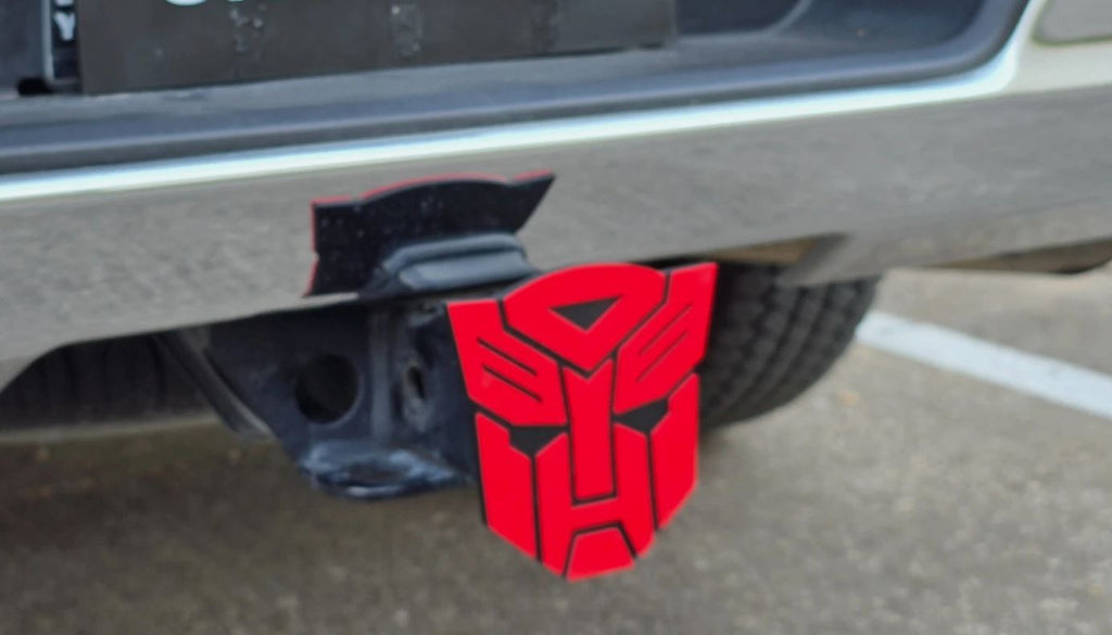 Transformers Autobot Cover Plug Cap Tow Hitch Fits 2" Receivers Universal Truck